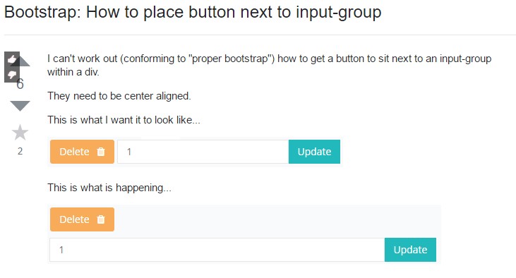  The ways to place button next to input-group